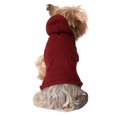 thumbnail image 1 of Holiday Time Sweat à capuche rhubarbe avec poche pour chien, 1 of 3