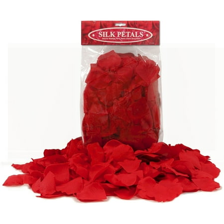 Red Flower Photo - 200 Red Premium Silk Flower Petals