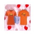 thumbnail image 1 of Playera En Duo Para Parejas De Queen y King 14 De Febrero San Valentin Color Anaranjado Talla Mediana Marca Emil SaEs, 1 of 4