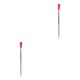 thumbnail image 4 of Vogacara TOP 1pc pipeta graduada de vidrio bulbo de goma laboratorio escuela experimento cuentagotas dispensación 0,5 ml 1 ml 2 ml 3 ml Rojo 1ml 2piezas Vogacara CBP089712, 4 of 5
