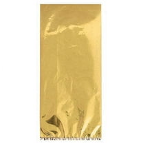 Large Gold Foil Party Bag Cello Bags (25 ct)