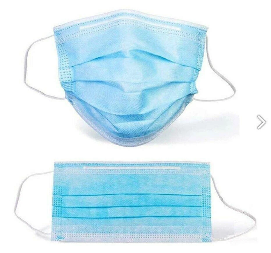 CIRCLE- [100 Pcs] Protective Disposable Face Masks 3-Ply Nose Mouth Cover