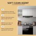 thumbnail image 5 of Limpie todo uso de acero inoxidable, inodoro, baño, ducha, horno, multiusos, listo para usar, limpiador suave., 5 of 5