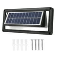 thumbnail image 1 of La pared solar del paisaje enciende la lámpara accionada solar del camino del jardín del sensor inteligente del control de sonido, 1 of 8