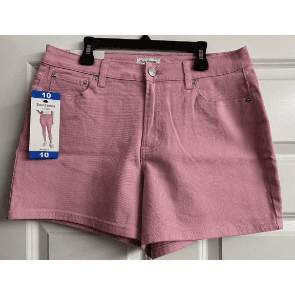 Juicy Couture Pink Jean Shorts Size 10