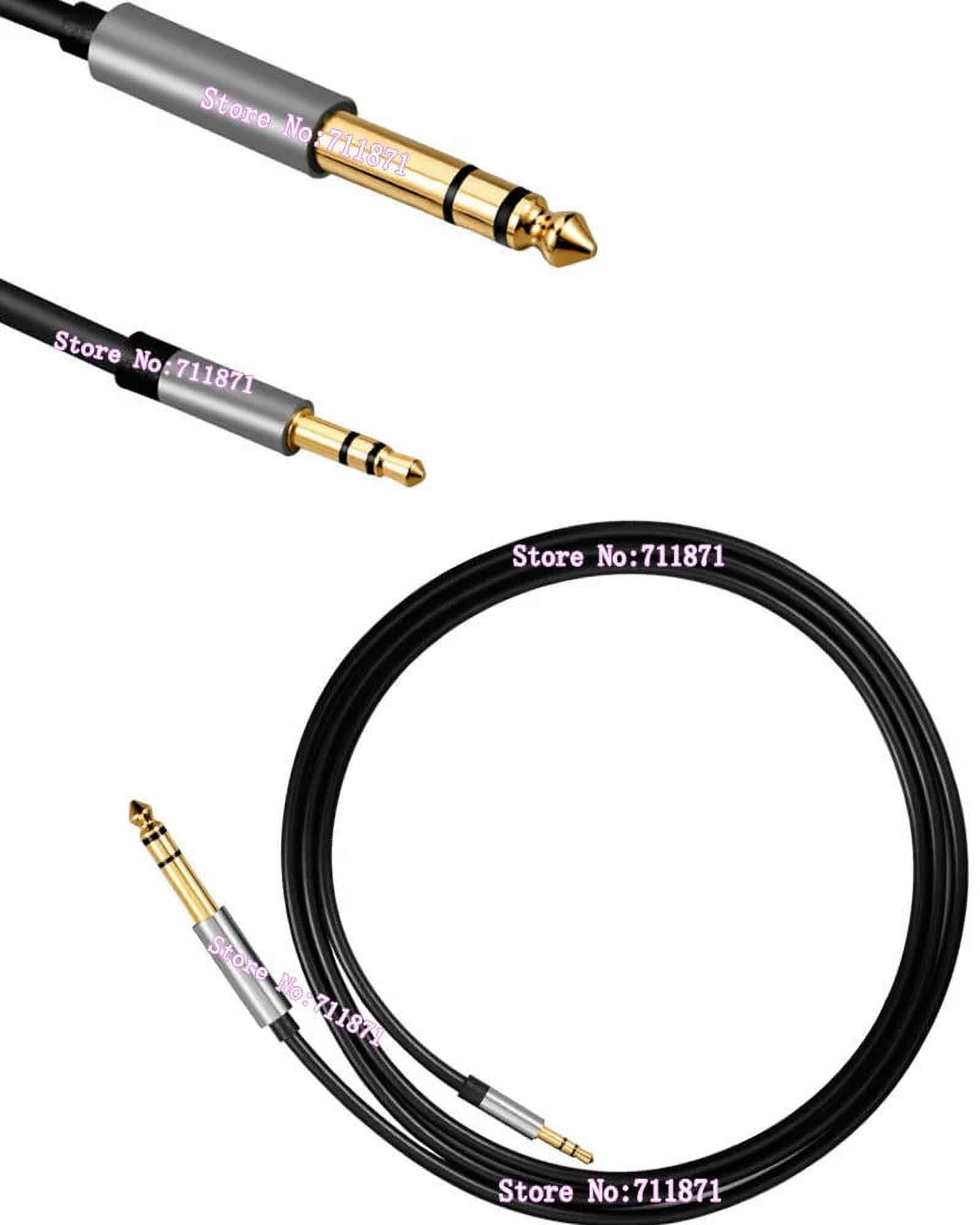 FOR 3 Pole 3.5 6.35 Audio Cable Line 3.5 Male 6.35 Male Mic Line Cable 1/4 6.35 TRS stereo 1/8 3.5 male Aux Wire cord 6.35mm 3.5mm