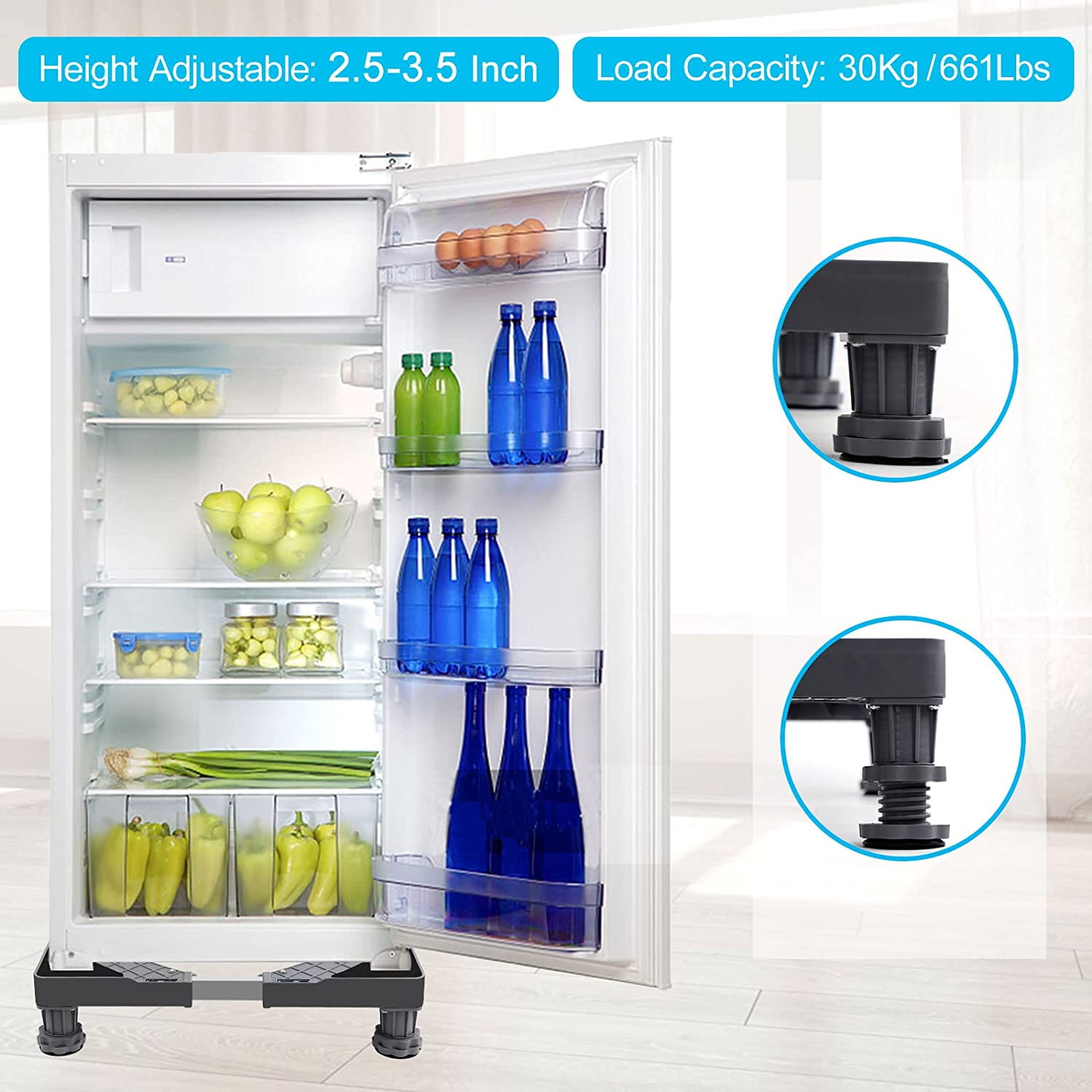  Fridge Stand Easy To Install Dryer Stand Pedestal