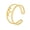 Gold Aries, variant on Women's Stainless Steel 12 Celestial Sign Constellation Simple Delicate Hollow Rings Gifts for Birthday Open Rings Gold Aquarius Adjustable