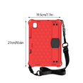 thumbnail image 4 of for Galaxy Tab A7 T500 Shield Case, Shockproof Heavy Duty Impact Drop Protection Case Cover for Samsung Galaxy Tab A7 10.4 Inch(Red), 4 of 7