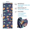 thumbnail image 2 of Dark Blue Mermaid Princess Pattern Hot Yoga Mat Towel Non Slip for Hot Yoga - Quick-Drying Yoga Mat Cover with 4 Corner Pockets with Travel Bag - Hot Yoga Towel Non Slip 74"x26", 2 of 6