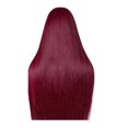 thumbnail image 2 of CzestPyake 27 Inch Deep Wave Lace Frontwigs Human Hair Fashion Front Lace Wig Women Small Roll Long Claret, 2 of 6