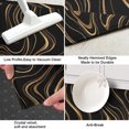 thumbnail image 3 of Black Gold Marble Pattern Kitchen Rug Mat,Kitchen Runner Rugs Non Skid Washable,Decorative Kitchen Floor Mats for Kitchen,Sink,Laundry,17"X47", 3 of 5
