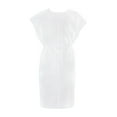 thumbnail image 3 of McKesson Patient Exam Gowns, Tissue/Polyester, Disposable, White, One Size Fits Most, 50 Count, 3 of 3