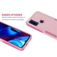 thumbnail image 4 of For Moto G Pure / G Power 2022 Case, 2 in 1 Heavy Duty Armor Shockproof Tough Hybrid Dual Layer Rubber Drop Protection Soft Bumper Rugged Protective Phone Cover Case for Moto G Pure -Pink, 4 of 7