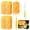 Orange-25PCS-Short handle, variant on Nonstop 360° Duster Refills for Swiffers Duster with Handle, 25 Pack, Multi-Surface Cleaning for Pet Hair, Home, Office, Furniture