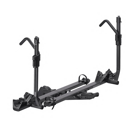 Yakima StageTwo 1.25" Premium Platform 2 Bike Tray Hitch Bike Rack, Anthracite