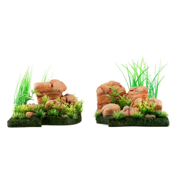 Penn Plax Insta-Aquascape 2 pièces, réservoir de 10 gallons