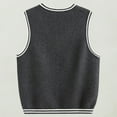thumbnail image 4 of MEZZALL Boys Sweaters Sleeveless Kids Preppy Style Knit School Vest Comfortable Casual Wear For Boys Toddler Teen Birthday Cartoon Clothing, 4 of 4