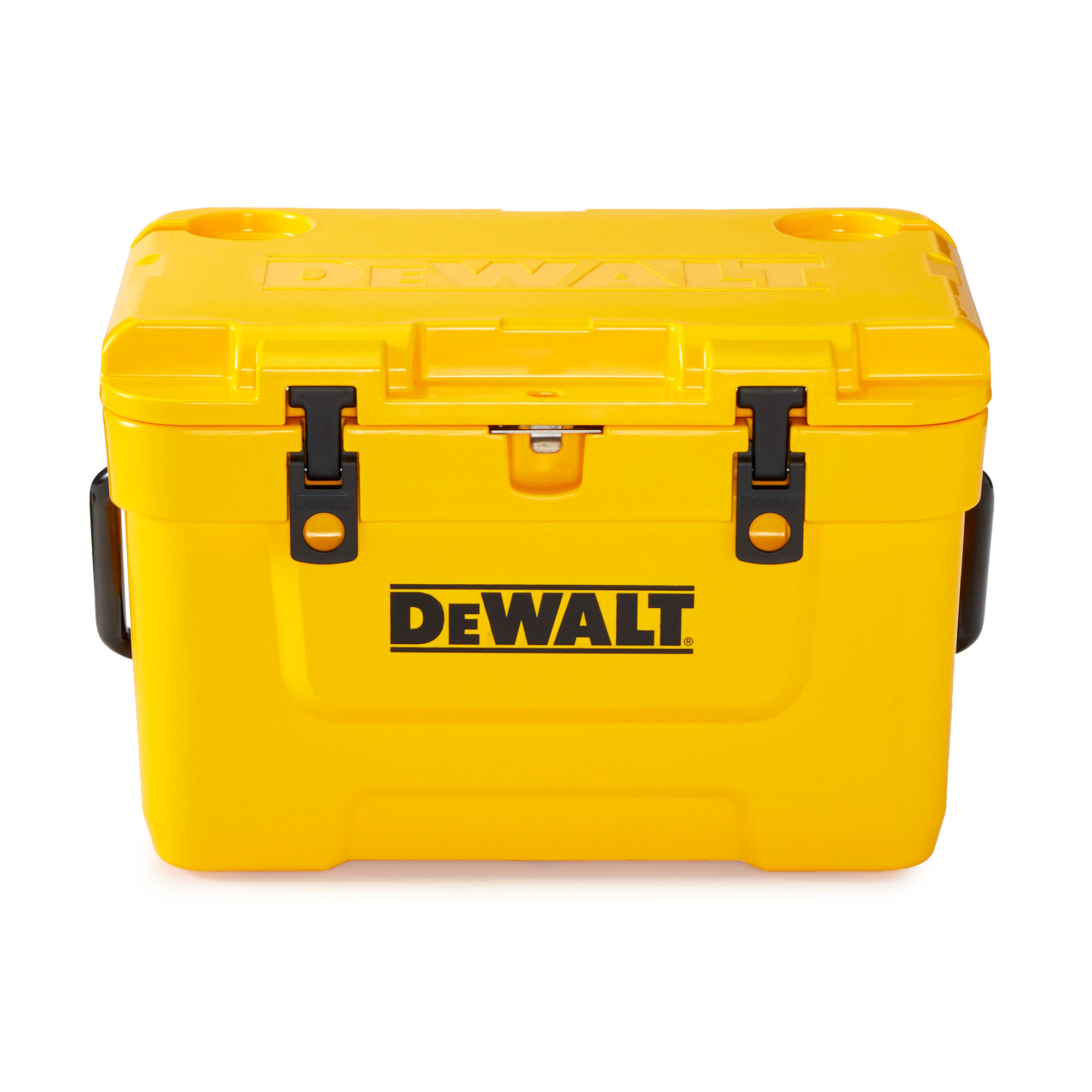 DeWalt 25 Quart Roto Molded Insulated Lunch Box Portable Drink Cooler, Yellow - image 2 of 7