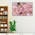 thumbnail image 3 of Cherry Blossom or Sakura Flower - Wrapped Canvas Print Wall Art | 36" W x 24" H, 3 of 4