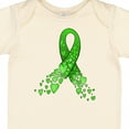 thumbnail image 4 of Inktastic Mental Health Awareness Ribbon with Green Hearts Boys or Girls Baby Bodysuit, 4 of 5