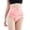 Pink, variant on Women's Seamless Underwear Under 10 Women's Panties Women Sexy Shapewear Lace High Waisted Underwear Embroidered Mesh Sheer Panties Plus Size Underwear Panties