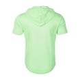 thumbnail image 5 of Mens Polos Shirts Slim Fit Zip Up Hooded Pure Basic Home Hiking Mens Spring Shirt,Green,M, 5 of 5