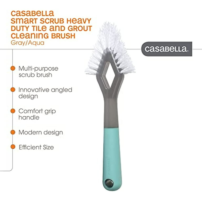 Casabella Heavy Duty Grout Brush and CLR Bath & Kitchen Foaming