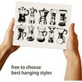 thumbnail image 3 of 1 Pc Coffee Wall Art Poster Assorted Retro Coffee Machine Art Print Rustic Vintage Coffee Pictures Unframed Coffee Bar Decor for Kitchen Dinning Room Cafe Shop Decor 8x10inch(20.5x25.4cm) DIY, 3 of 6