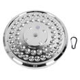 thumbnail image 1 of Flag Pole Light, Long Lasting 20% More Coverage Weather Resistant Solar Flag Pole Light Solar Powered with Carabiner for Driveways Silver Plated,Gold, 1 of 7