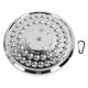 thumbnail image 5 of Luces Solares Al Aire Libre, 8 Pulgadas De Diámetro Operando De Manera Sostenible 12 Horas IP65 A Prueba De Agua Bright 48 LED BANCTPOLE Luz Solar Para Jardines Acampar, 5 of 7