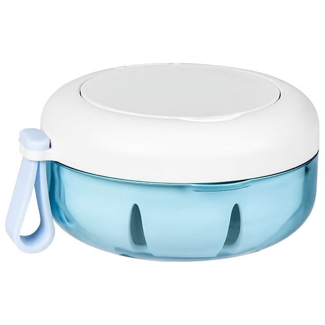 Kit de copa para dentaduras postizas a prueba de fugas, estuche de retenedor portátil, perfecto para viajes, estuche para dentaduras postizas, cuidado de limpieza para dentaduras postizas, alineador, protector bucal JM JM