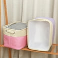 thumbnail image 3 of KYAIGUO Storage Bins Storage Bins for Clothes Foldable Storage Bins 15x10.2x9.5inch Cloth Storage Baskets with Handles, 3 of 7