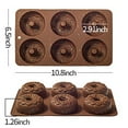 thumbnail image 4 of LYCAQL Silicone Cake Pan for Baking, Round Cake Molds Silicone Baking Pan Non-Stick Quick Release Suitable for Cheesecake Chocolate Cake Brownie Cake puddings, 4 of 8