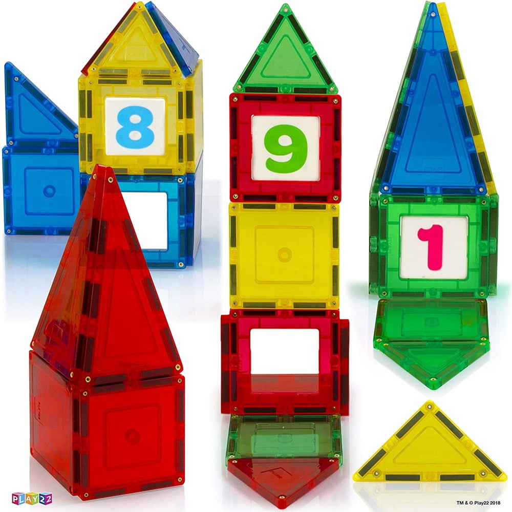 magnetic building tiles 35 pieces