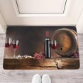 thumbnail image 2 of Red White Wine Grape Door Mat,No Slip Absobant Welcome Mats Friendly Floor Door Mats for Indoor Outdoor Home, 2 of 6