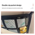 thumbnail image 4 of Car Ceiling Storage Net For Efficient Space Management Organizing Gear During Commute And Trip Auto Roof Organizers, 4 of 8