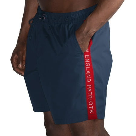 England Trunks - New England Patriots G-III Sports by Carl Banks Volley Swim Trunks - Navy/Red