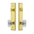 thumbnail image 2 of Grandeur Carbcc_Tp_Eset_234 Carre Solid Brass Tall Plate Single Cylinder Keyed Entry Set -, 2 of 6