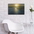 thumbnail image 5 of Luxe Metal Art 'Sunset over Vessup Bay St Thomas USVI' by Luxe Metal Portfolio, Metal Wall Art, 24"x16", 5 of 8