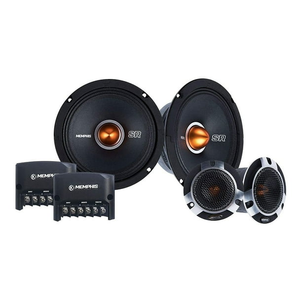 Memphis Audio SRXP62C 6.5 Inch Car Audio Component Speaker Tweeter