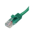 thumbnail image 1 of StarTech.com Cat5e Ethernet Câble - 5 Pieds - Vert - Câble Patch - Câble Cat5e Sans Accroc - Câble Réseau Court - Cordon Ethernet - Câble Cat 5e - 5 Pieds - Câble Patch - RJ-45 (m) à RJ-45 (m) - 5 Pieds - UTP - Cat 5e - Moulé - Vert, 1 of 2