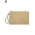 thumbnail image 2 of PULLIMORE Womens Straw Clutch Handbag Purse Boho Zipper Wristlet Summer Beach Wallets Bags (Khaki), 2 of 9