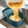 thumbnail image 2 of Jordan&Judy Kitchen Hanging Sink Drain Basket Multifunctional Creativity Drain Pan Vegetables Fruit Storage Kitchen, 2 of 8
