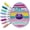 Purple, variant on The Eggmazing Egg Decorator Easter Egg Decorator Kit - Arts and Crafts Set - Includes Egg Decorating Spinner and 8 Colorful Quick Drying Non Toxic Markers (Blue)