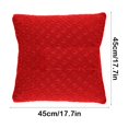 thumbnail image 4 of XWSHYW Almohada Funda de Almohada de Punto, Funda de Almohada de Color Sólido, Funda de Almohada con Textura Decorativa, Decoración Moderna para El Hogar, Sofá, Dormitorio, Regalo de Vacaciones, 4 of 7