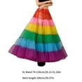 thumbnail image 3 of Women's Floor Length Petticoats Wedding Slips Colorful Mesh Wedding Dress Crinoline Pluses Sizes Bridal Gowns Underskirt, 3 of 8