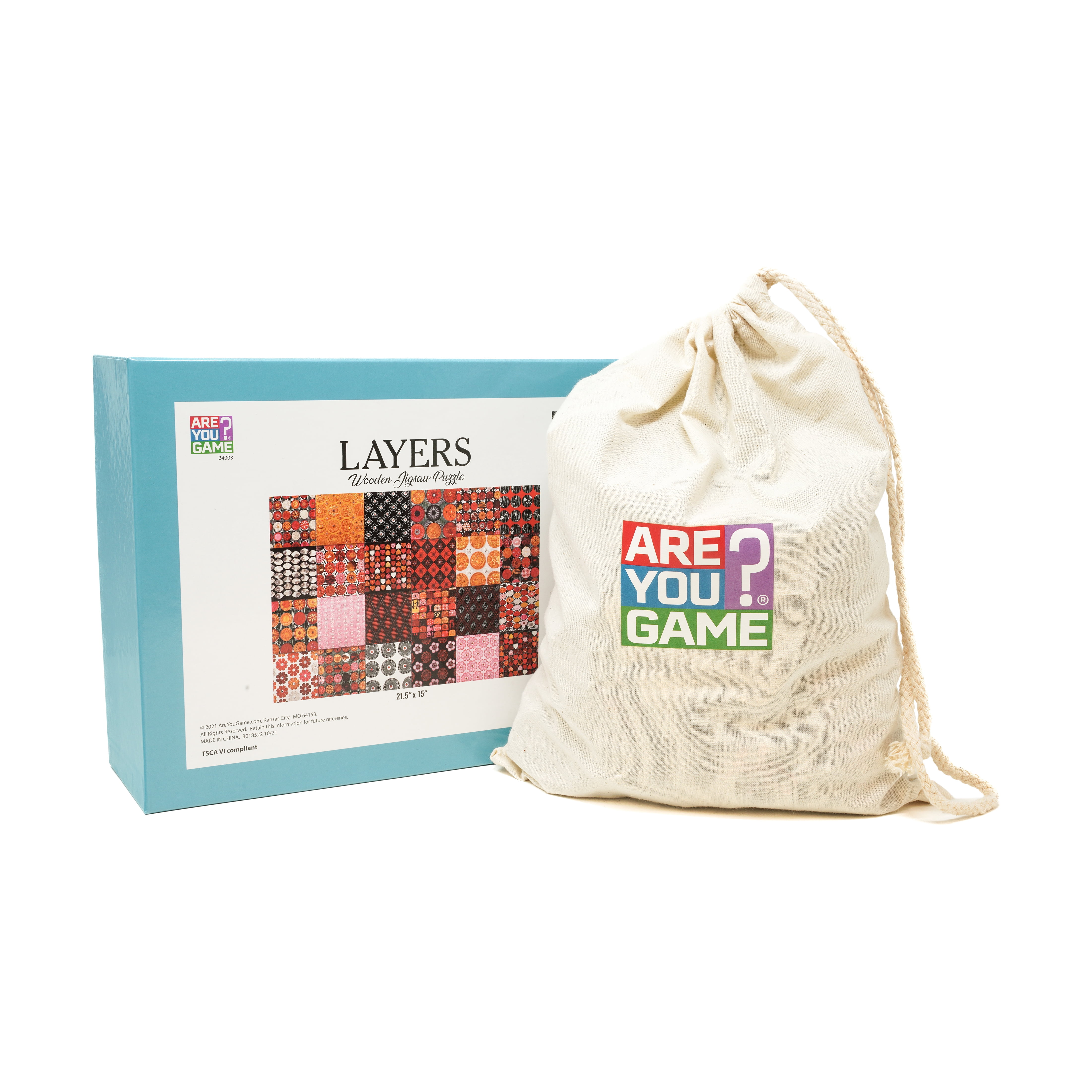 AreYouGame.com Wooden Jigsaw Puzzle - Layers: 453 Pcs