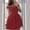 *Wine, variant on ClodeEU Women's Off The Shoulder Short Sleeve A Line Mini Dress,Elegant Cocktail Party Prom Dress Black,Women's Plus L