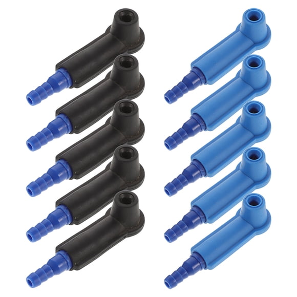 VERDANVERSE 12pcs Brake Fluid Changer Tools Plastic Assorted Color For Trucks Brake Maintenance
